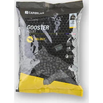 CAPERLAN Pelety Gooster Halibut 6 mm 0,7 kg 700g KAŠTANOVÁ