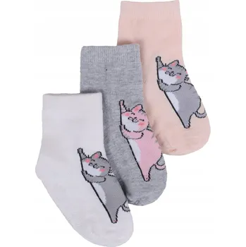 PROTISKLUZOVÉ PONOŽKY ABS SE SILIKONEM PONOŽKY YOCLUB 3 KS, 20-22