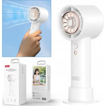 Domácí ventilátor Mini ventilátor XO foukací ventilátor bílý