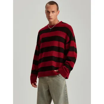 Pánská móda Volný svetr - XL - House - kaštanové - 677BW-83X