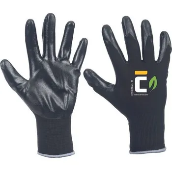 Pracovní rukavice CERVA GROUP a.s. | ECO foam rukavice - černá / 11 / 2XL / černá