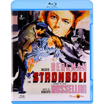 Blu-ray film Stromboli - Terra Di Dio [Blu-ray] [2012] Blu-ray disk