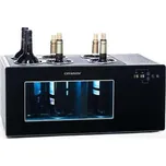 Elektrický chladič na víno 6-10 lahví 2 komory