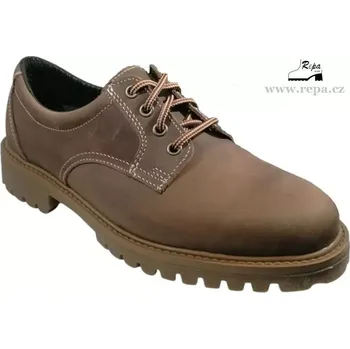 Pracovní obuv FARMAR 91161 polobotka hnědá 47