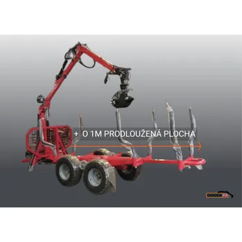 Štípačka na dřevo Digger HRW-4 4WD