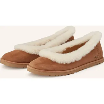 Dámská obuv Ugg Dámské Baleríny Zora, hnědá / krémová, 38