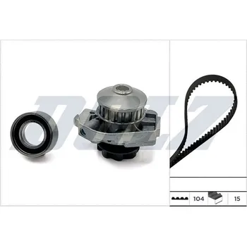 Rozvod motoru Vodní pumpa + sada ozubeného řemene DOLZ KD129