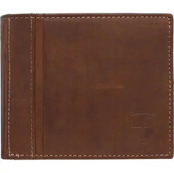 Peněženka Peterson pánská peněženka z pravé kůže hnědá PTN N008-PCA D.BR - muž