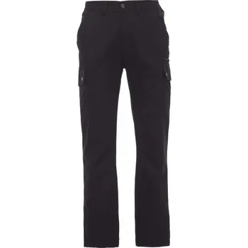 Pánské kalhoty PAYPER FOREST POLAR 001114-0066 / Pánské zimní zateplené kalhoty do pasu - černá XL