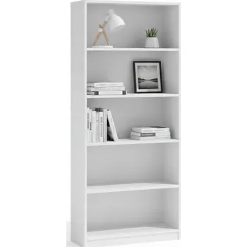 Knihovna Regál TopEshop kancelářský 60 cm x 182 cm x 30 cm bílý