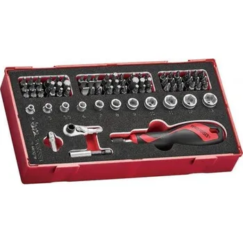 Klíč sada šroubovacích bitů 1/4, 78 ks. tng-277800108