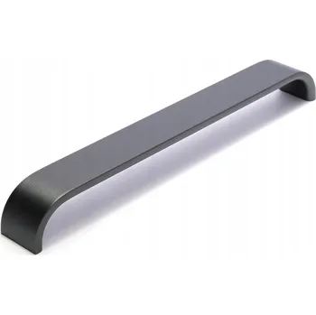 Nábytkové kování Nábytková úchytka Rujzdesign šedá grafitová nerezová ocel 23,1 x 2,8 cm