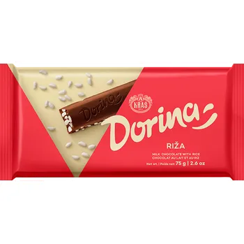 Cukrovinka Kraš Dorina čokoláda rýže 75 g