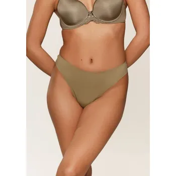 Kalhotky Dámská tanga LingaDore 1400T-1 2pack Olivová S