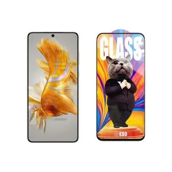 3D Ochranné tvrzené sklo na Huawei Mate 50E - Mr. Cat ESD