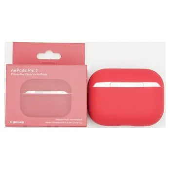 Příslušenství pro sluchátka Jednobarevný obal pro AirPods PRO / 2 PRO,Crimson
