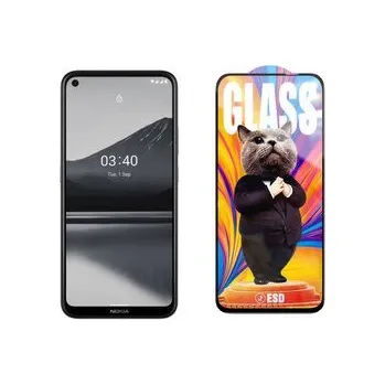 3D Ochranné tvrzené sklo na Nokia 3.4 - Mr. Cat ESD