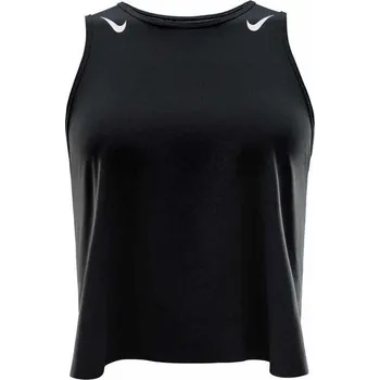 Dámské funkční tílko Nike W NK ARSWFT DFADV CROP TANK W černé FN2713-010 - XL | UK 11,5 | US 12,5