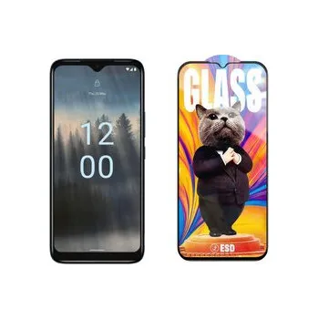 3D Ochranné tvrzené sklo na Nokia C12 + - Mr. Cat ESD