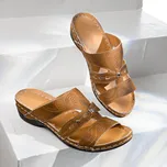 Pantofle Majka béžová 41