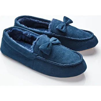 Dámské mokasíny Domácí mokasíny Fenja modrá 36