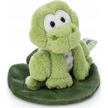 plyšák NICI PLYŠOVÝ MAZLÍČEK PŘÍTULNÍČEK ŽÁBA FRIDOLIN FROG NA LISTU 7 CM