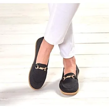 Dámské mokasíny Komfortní mokasíny Barbel černá 40