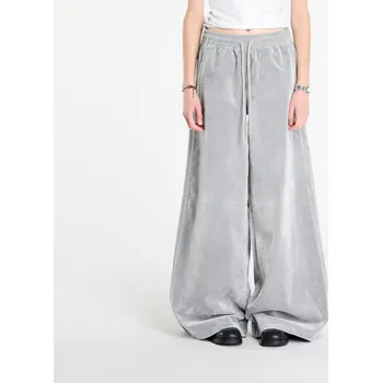 Pánské kalhoty Kalhoty adidas Brushed Twill Oversized Firebird Track Pants Grey Two S