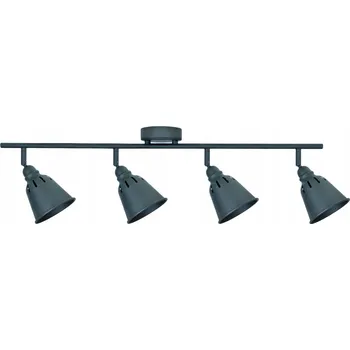 Nástěnné svítidlo Stropní Svítidlo a nástěnné LED svítidlo, otočné, bodové, nástěnné svítidlo 4x E14 černé FIONA