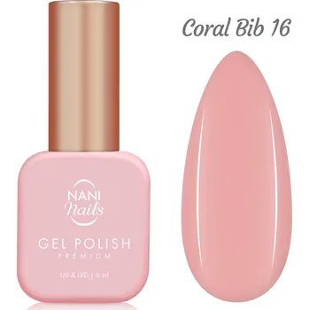 Lak na nehty NANI gel lak Premium 6 ml - Coral Bib