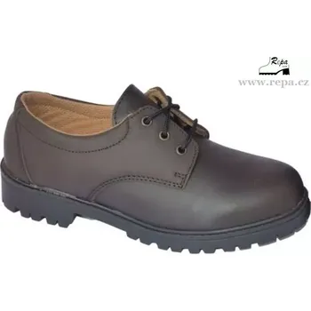 Pracovní obuv Obuv REPA R338 hnědá, polobotka 11