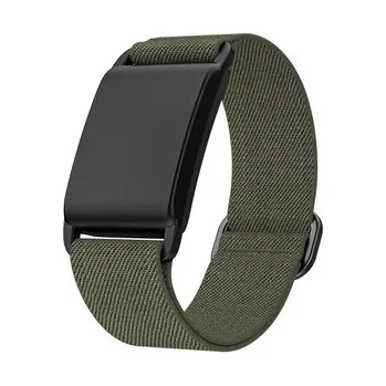 Chytré hodinky Nylonový řemínek se stahovací sponou pro Whoop 4.0,Armádně zelená