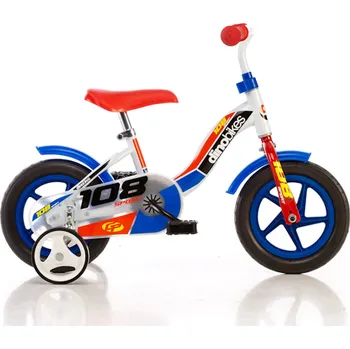 Dětské kolo DINO 101GLN modrá 10" 2024