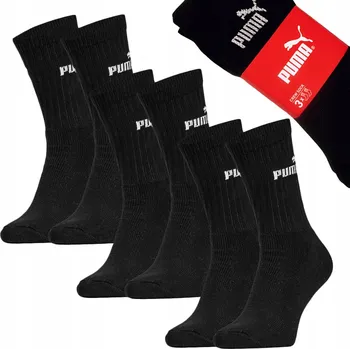 Pánské ponožky Puma PONOŽKY PUMA černé, velikost 39-42