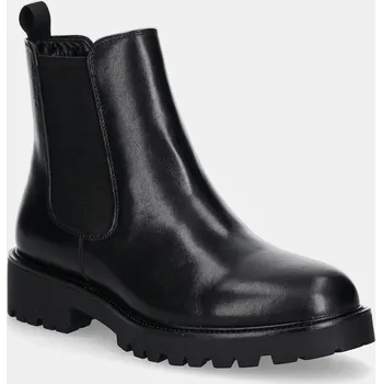 Dámská zimní obuv Kožené kotníkové boty Vagabond Shoemakers KENOVA černá barva, na plochém podpatku, 6041-001-20 6041.001.20 99X, EUR 40