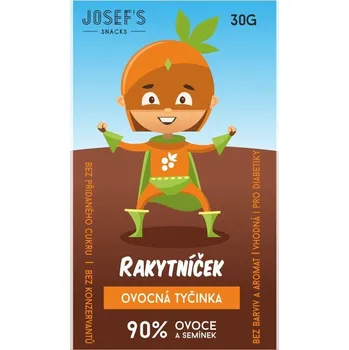 Josef´s snacks Josef’s snack Dětská tyčinka rakytníček 30g 30g