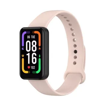 Chytré hodinky Jednobarevný náhradní řemínek Xiaomi Redmi Smart Band Pro,Pískově růžová