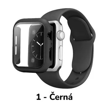 Chytré hodinky Set 3v1 pro Apple Watch,1 - Černá,38mm,M/L (Pro obvod ruky 15-20 cm)
