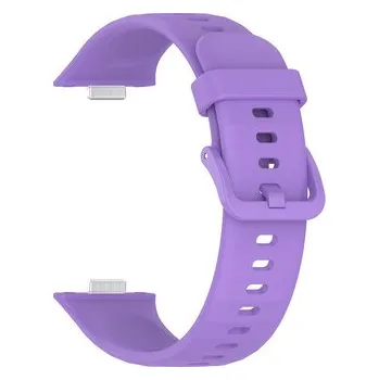 Chytré hodinky Jednobarevný řemínek pro Huawei Fit 3,Lila