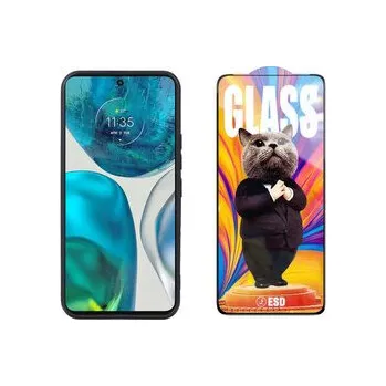 3D Ochranné tvrzené sklo na Motorola Moto G52j - Mr. Cat ESD