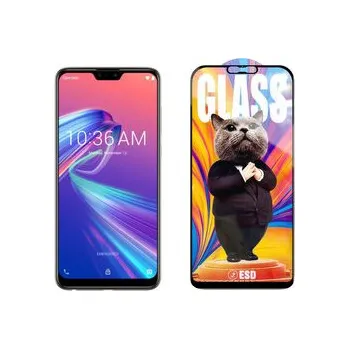 3D Ochranné tvrzené sklo na Asus Zenfone Max Pro ZB631KL - Mr. Cat ESD