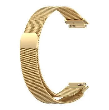 Příslušenství k chytrým hodinkám Milánský tah magnetický pro Huawei Band 7,Zlatý,Huawei Band 7