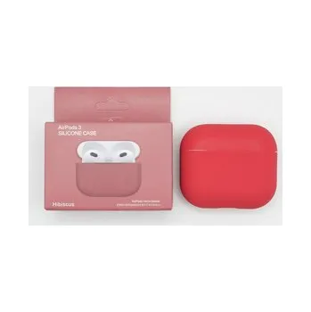 Příslušenství pro sluchátka Jednobarevný obal pro AirPods 3,Hibiscus