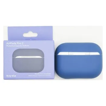 Příslušenství pro sluchátka Jednobarevný obal pro AirPods PRO / 2 PRO,Gray Blue