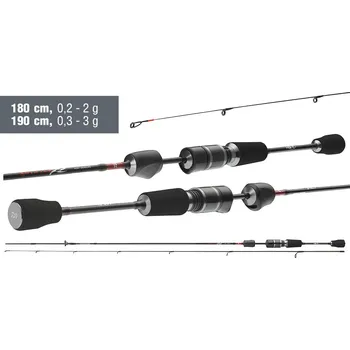 Rybářský prut Přívlačový prut Daiwa Ninja Nanojig 2026 - 1,90 m, 0,3 - 3 g
