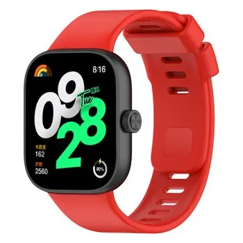 Chytré hodinky Jednobarevný náhradní řemínek Xiaomi Redmi Watch 4,Červená
