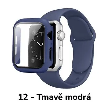 Chytré hodinky Set 3v1 pro Apple Watch,12 - Tmavě Modrá,42mm,S/M (Pro obvod ruky 13-18 cm)