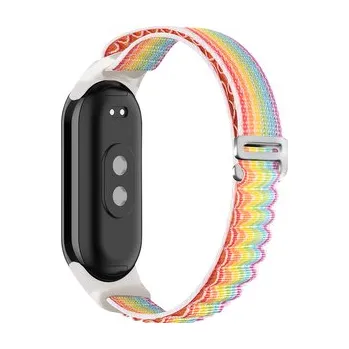 Příslušenství k fitness náramku Náhradní náramek SportNylon se sponou Mi band 8/9/10,Sedm Barev,Xiaomi Mi Band 8/9/10