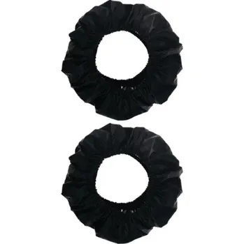 Ochranné kryty na kola dětského kočárku 2 ks Voděodolná oxfordská tkanina Průměr 25 cm Šířka 14 cm Praktické doplňky pro rodiče