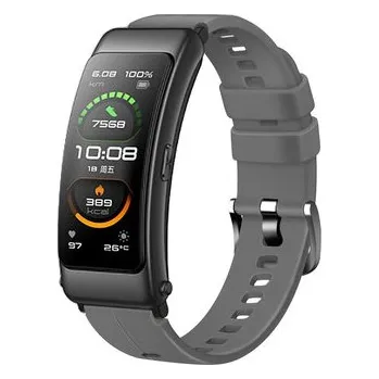 Chytré hodinky Jednobarevný řemínek pro Huawei TalkBand 6,Šedá,Huawei TalkBand 6